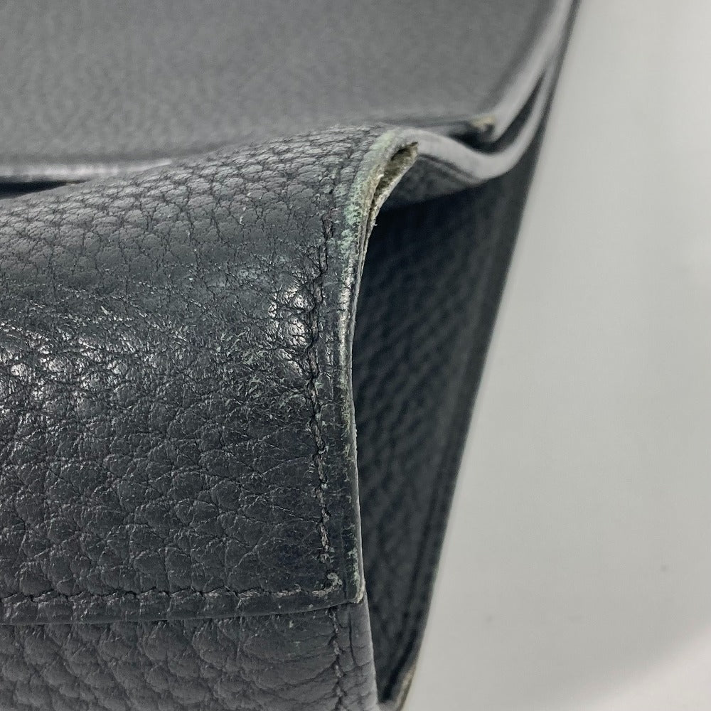 HERMES カバン エトリヴェールドキュメント ハンドバッグ ビジネスバッグ フィヨルド メンズ ブラック - brandshop-reference