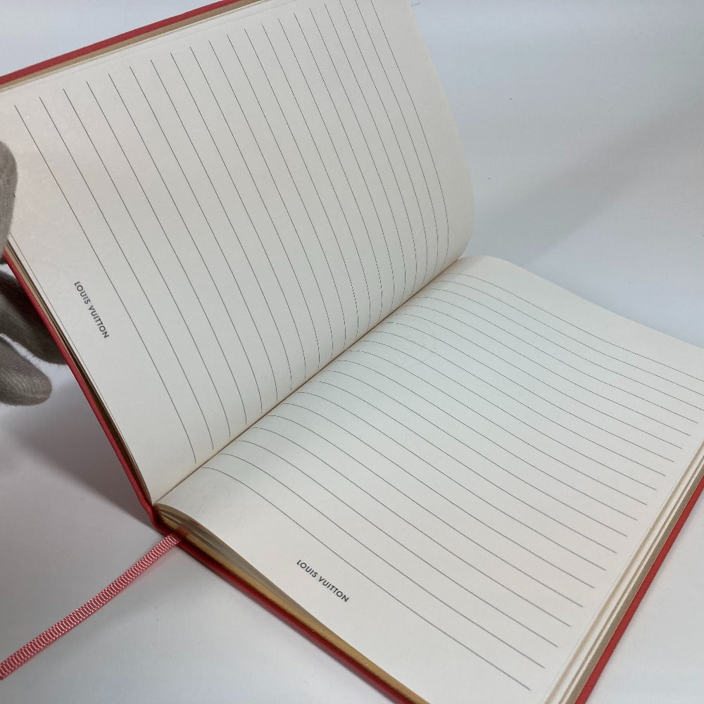 LOUIS VUITTON R98587 Stationery Notepad Vivienne Novelty Not for Sale Interior Notebook Leather Women's Pink