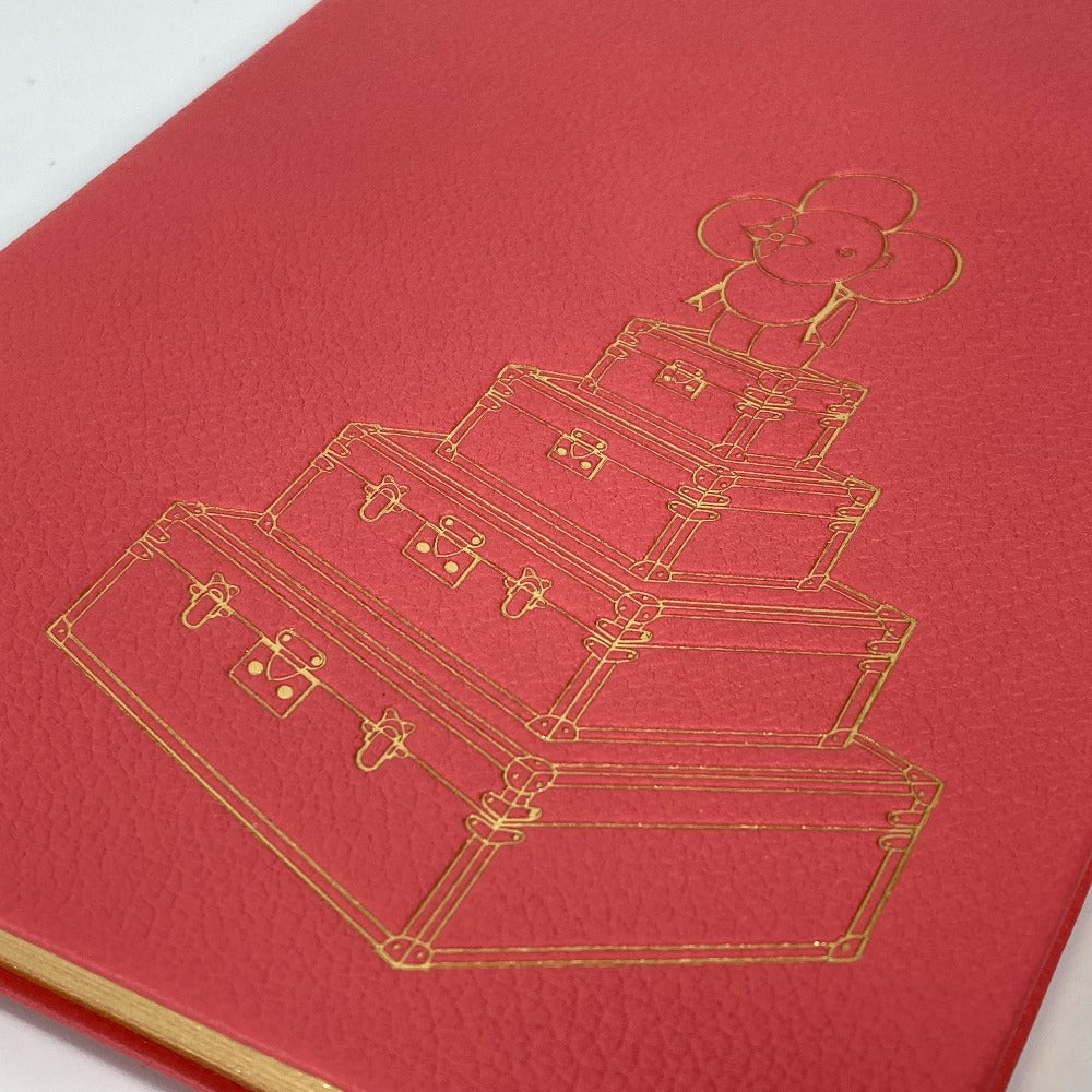 LOUIS VUITTON R98587 Stationery Notepad Vivienne Novelty Not for Sale Interior Notebook Leather Women's Pink