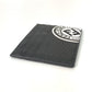 FENDI 7M0164 Logo Two-Tone Business Card Case, Pass Case, Leather, Men's, Gray