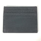 FENDI 7M0164 Logo Two-Tone Business Card Case, Pass Case, Leather, Men's, Gray