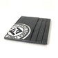 FENDI 7M0164 Logo Two-Tone Business Card Case, Pass Case, Leather, Men's, Gray
