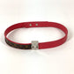 LOUIS VUITTON M6040F Monogram Lockit Bracelet, Double Bracelet, Monogram Canvas, Women's, Brown