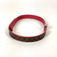 LOUIS VUITTON M6040F Monogram Lockit Bracelet, Double Bracelet, Monogram Canvas, Women's, Brown