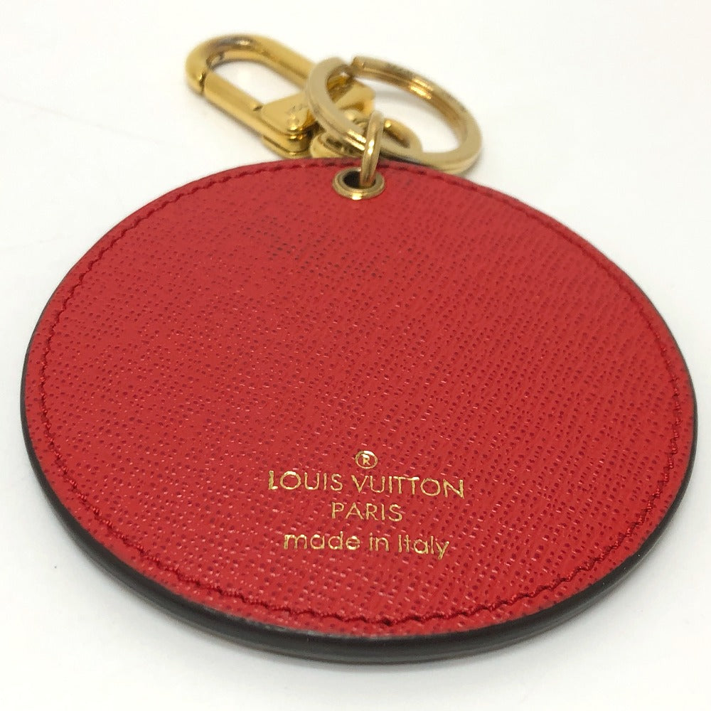 LOUIS VUITTON M68657 ポルトクレモノグラムチエック キーリング バッグチャーム キーホルダー レザー レディース - brandshop-reference