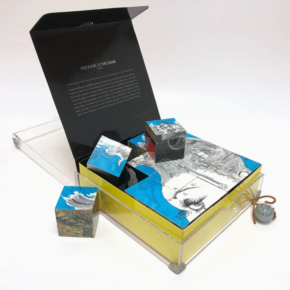 LOUIS VUITTON Novelty Puzzle LV Cup Visionaire 30 Spain Cube