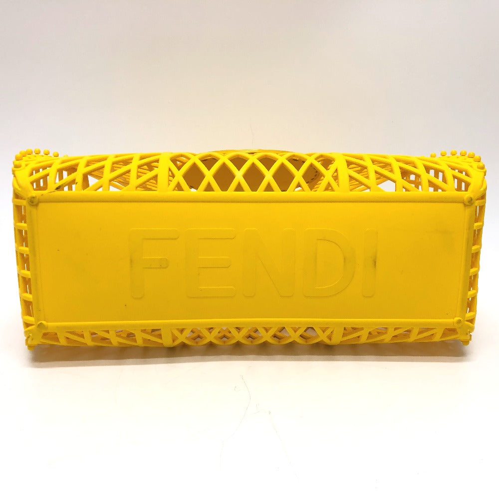 FENDI 8BH389 ミディアム バスケット カゴバッグ ハンドバッグ プラスチック レディース - brandshop-reference