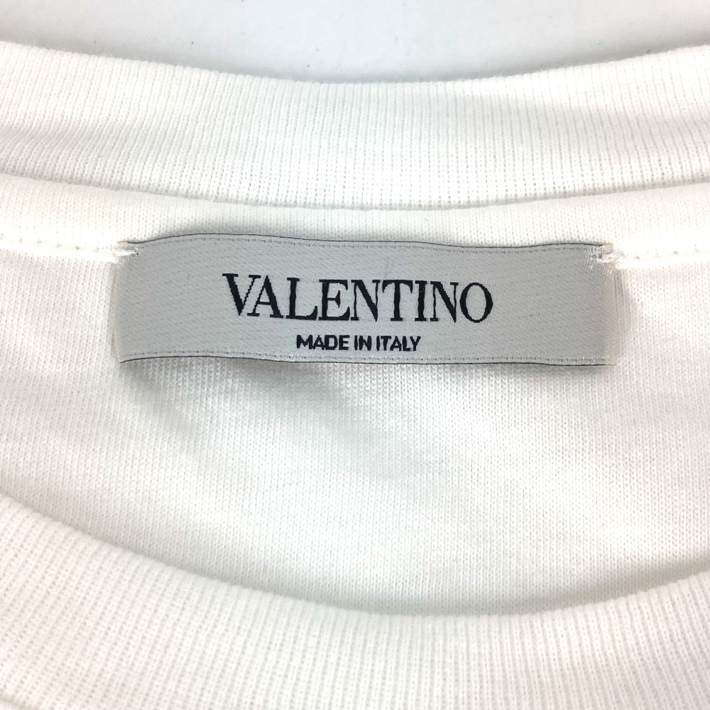 VALENTINO UV3MG08C6K7 アパレル Vロゴ クルーネック 丸首 トップス 半袖Ｔシャツ コットン メンズ - brandshop-reference