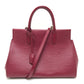 LOUIS VUITTON M94612 Marly MM 2WAY Bolso Hombro Bandolera Bolso Epi Cuero Damas Fucsia Plata Hardware