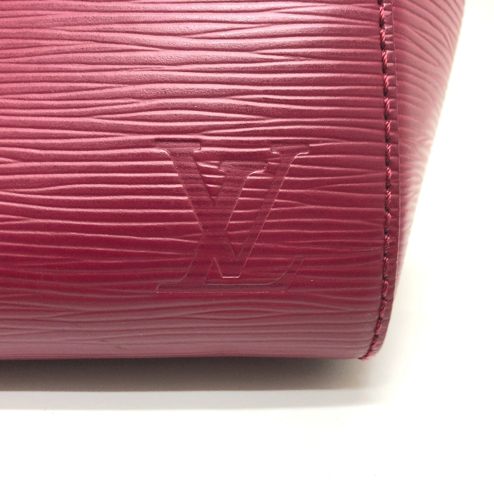 LOUIS VUITTON M94612 Marly MM 2WAY Bolso Hombro Bandolera Bolso Epi Cuero Damas Fucsia Plata Hardware