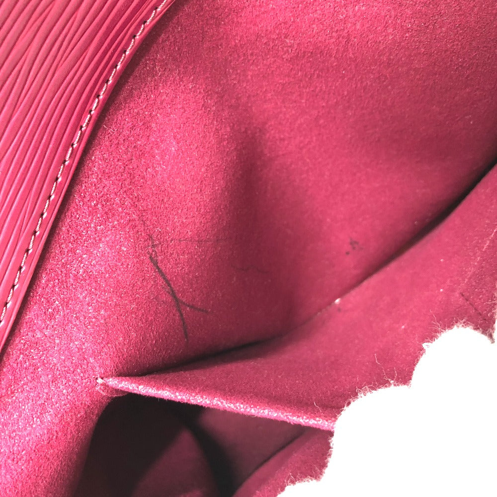 LOUIS VUITTON M94612 Marly MM 2WAY Bolso Hombro Bandolera Bolso Epi Cuero Damas Fucsia Plata Hardware