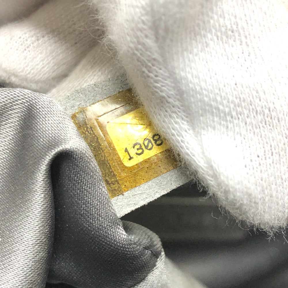 Chanel A47155 W Chain Funny Tweed Matelasse CC Coco Mark Chain Bag Bahu Beg Bas Tote Bag Vinyl Wanita Hitam