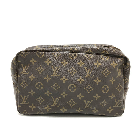 LOUIS VUITTON M47522 トゥルース トワレット28 メイクポーチ 化粧ポーチ モノグラムキャンバス レディース ブラウン