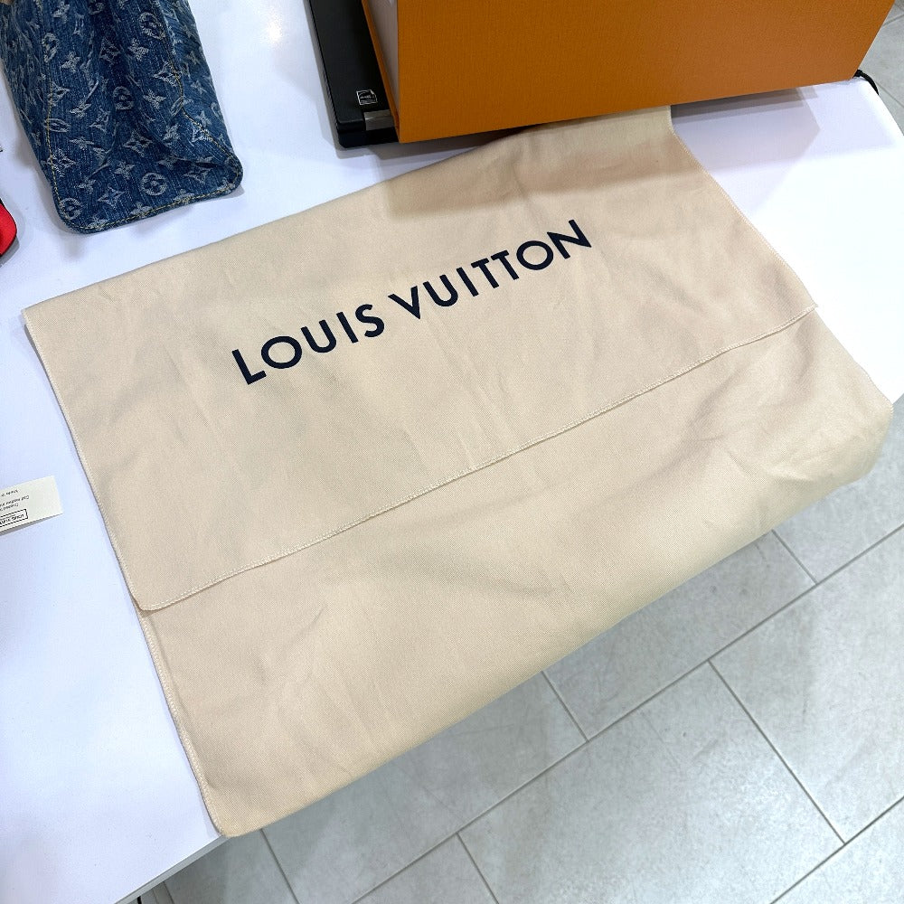 LOUIS VUITTON M46871  新作 LV リミックス モノグラム デニム  オンザゴー MM ショルダーバッグ 肩掛け 2WAYバッグ トートバッグ モノグラムデニム レディース