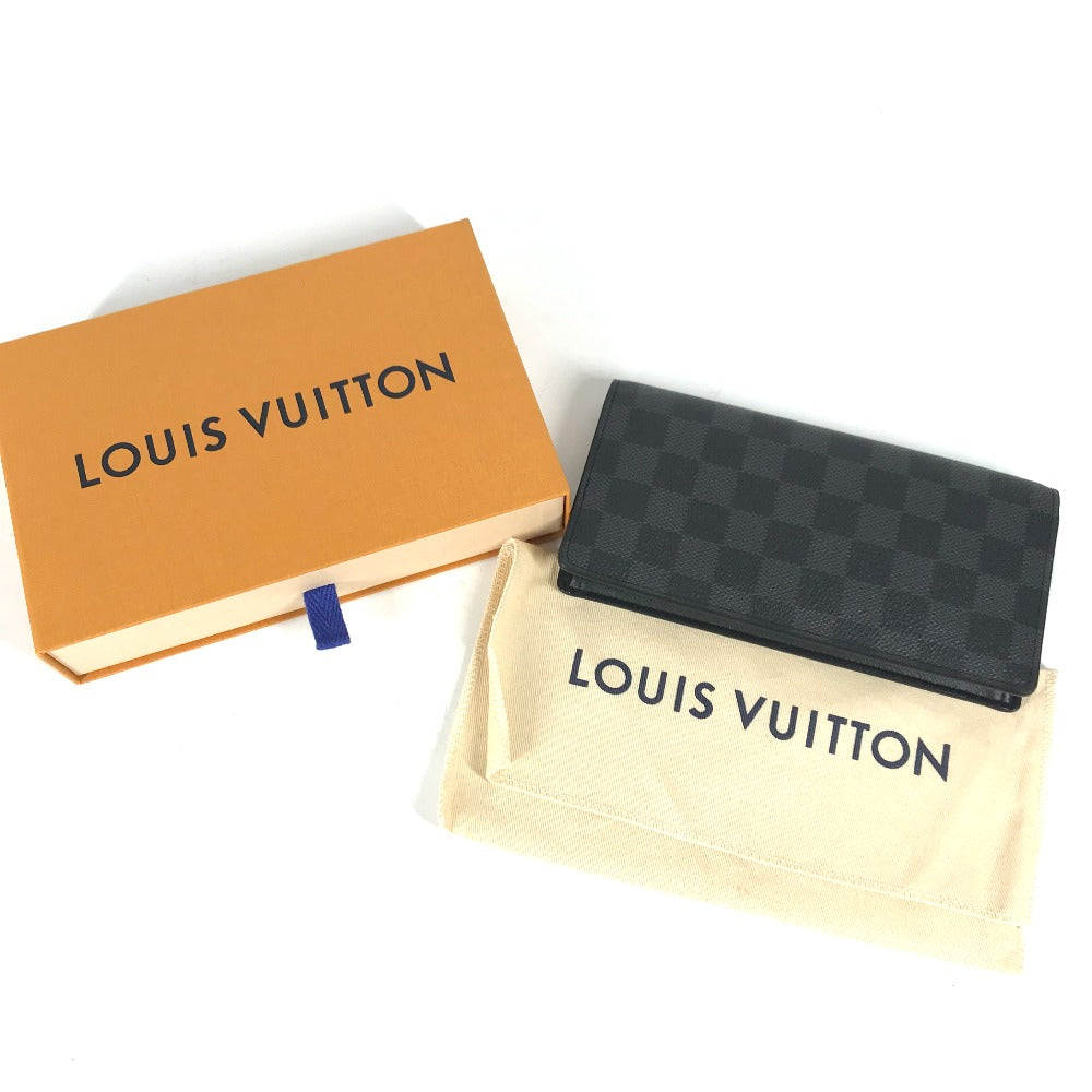 LOUIS VUITTON N62665 ダミエグラフィット ポルトフォイユ・ブラザ ロングウォレット 2つ折り 長財布 ダミエグラフィットキャンバス メンズ - brandshop-reference