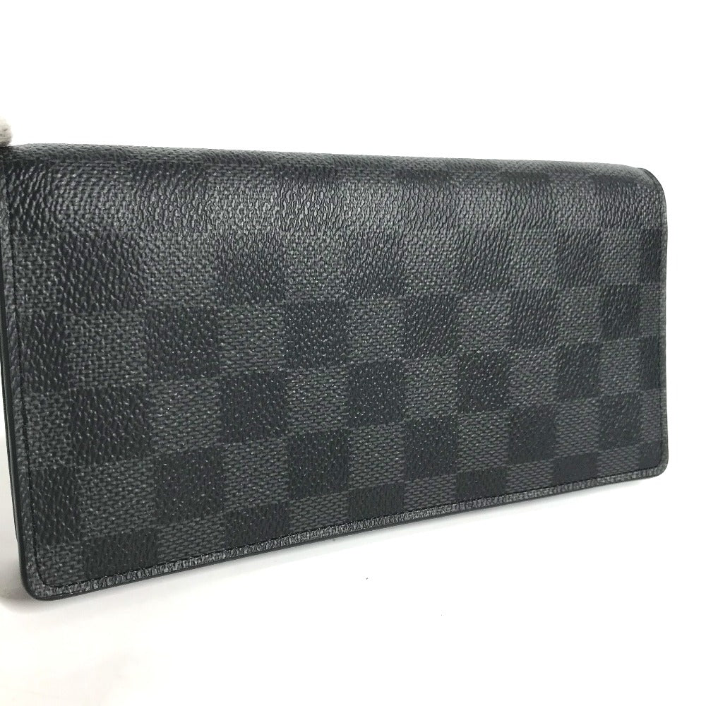 LOUIS VUITTON N62665 ダミエグラフィット ポルトフォイユ・ブラザ ロングウォレット 2つ折り 長財布 ダミエグラフィットキャンバス メンズ - brandshop-reference