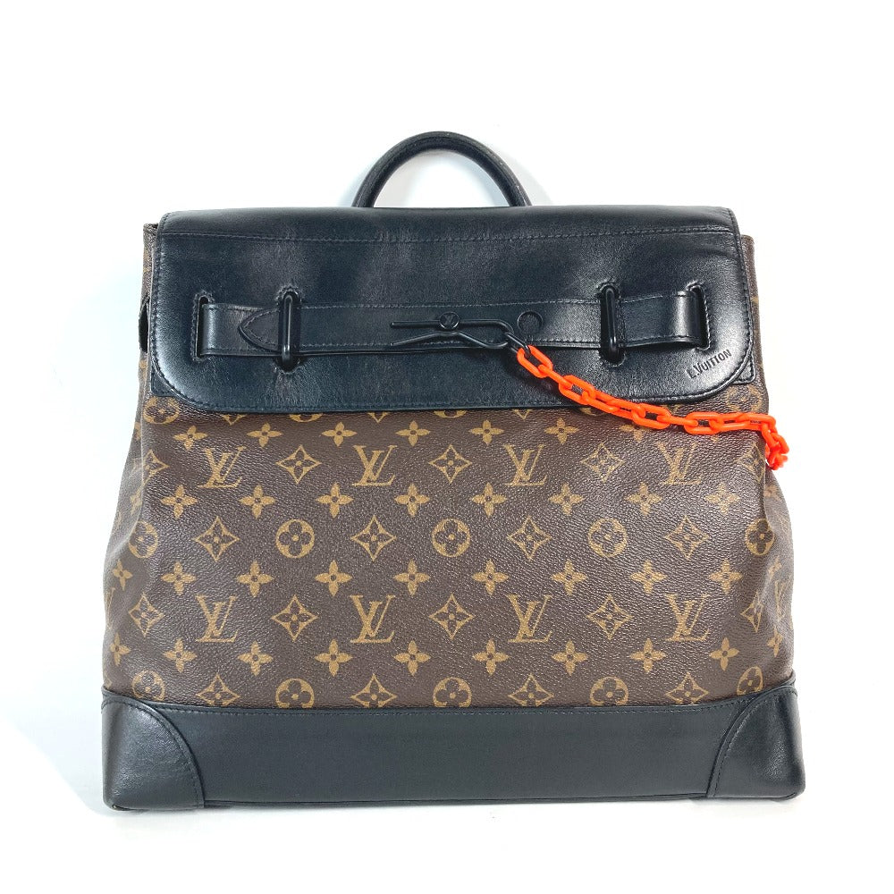 LOUIS VUITTON M44473 モノグラム・ソーラー レイ スティーマー PM カバン チェーン ハンドバッグ レザー メンズ