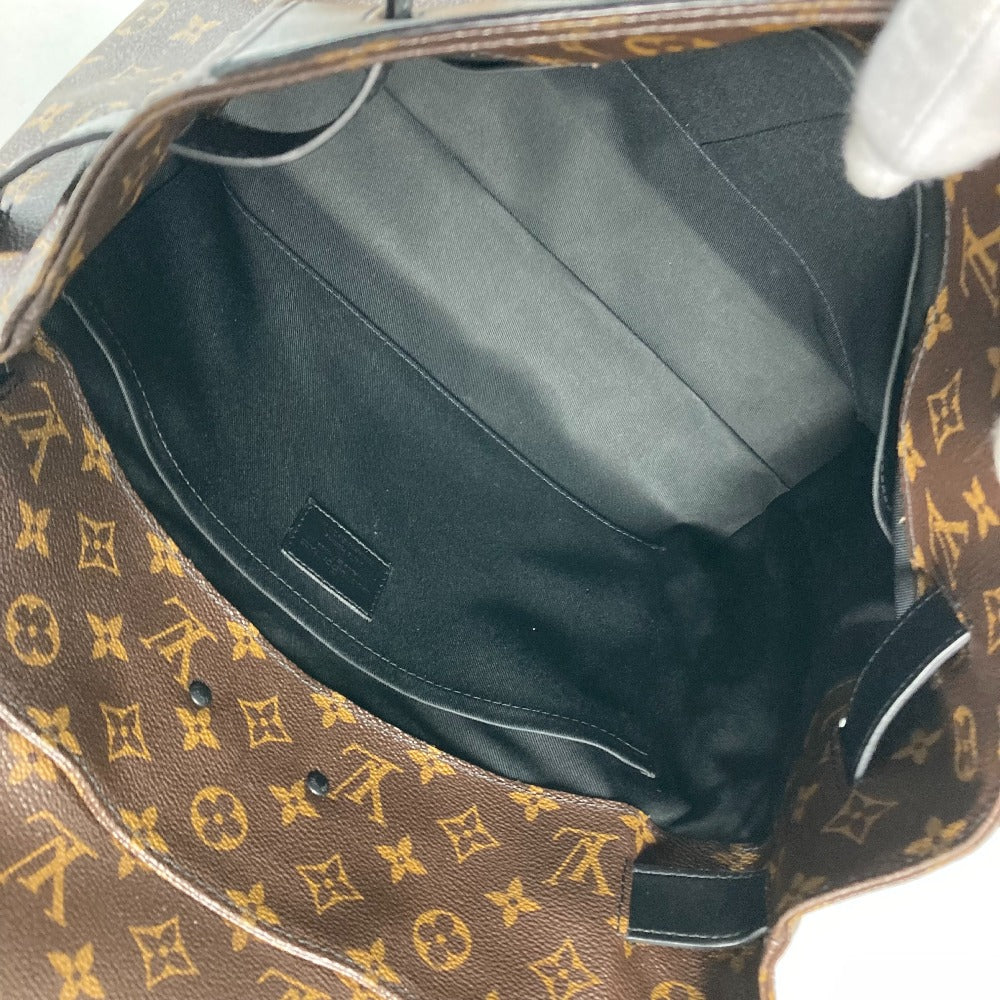 LOUIS VUITTON M44473 モノグラム・ソーラー レイ スティーマー PM カバン チェーン ハンドバッグ レザー メンズ