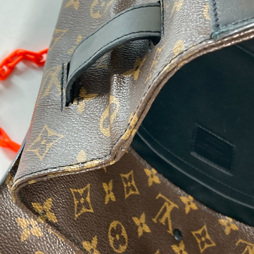 LOUIS VUITTON M44473 モノグラム・ソーラー レイ スティーマー PM カバン チェーン ハンドバッグ レザー メンズ