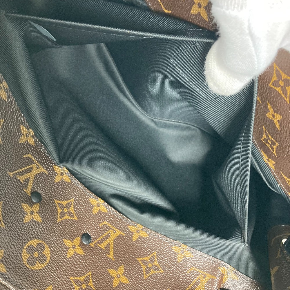 LOUIS VUITTON M44473 モノグラム・ソーラー レイ スティーマー PM カバン チェーン ハンドバッグ レザー メンズ