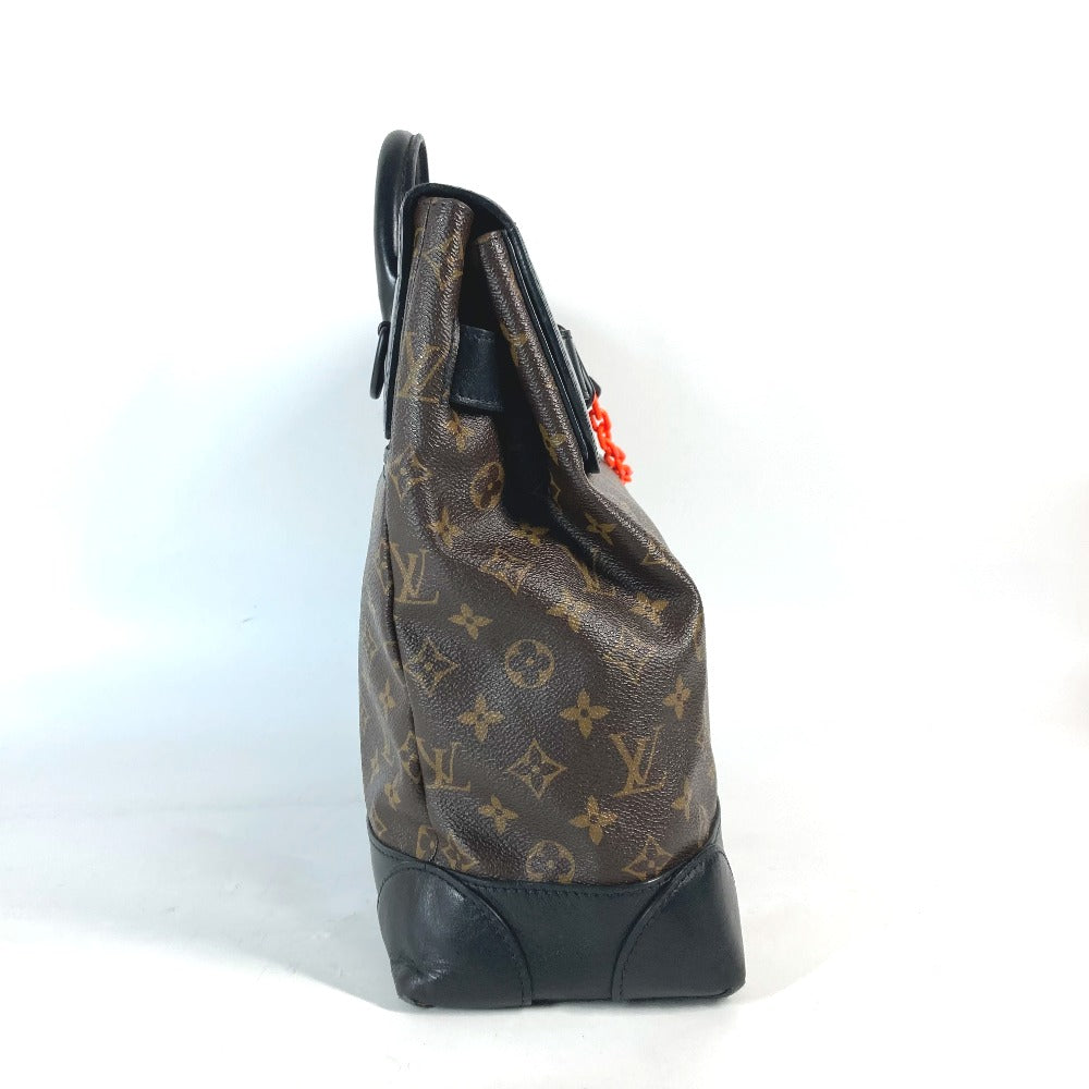 LOUIS VUITTON M44473 モノグラム・ソーラー レイ スティーマー PM カバン チェーン ハンドバッグ レザー メンズ