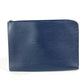 LOUIS VUITTON M64154 Epi Leather Pochette Jour GM Bag, Second Bag, Pouch, Clutch Bag, Epi Leather, Men's, Navy
