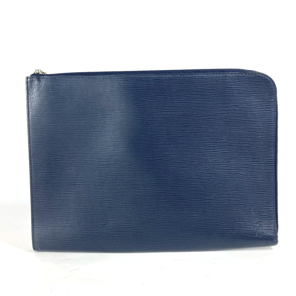 LOUIS VUITTON M64154 Epi Leather Pochette Jour GM Bag, Second Bag, Pouch, Clutch Bag, Epi Leather, Men's, Navy