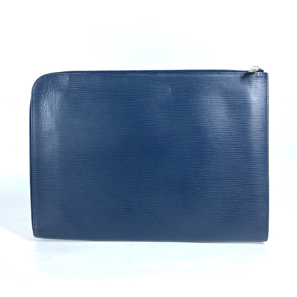 LOUIS VUITTON M64154 Epi Leather Pochette Jour GM Bag, Second Bag, Pouch, Clutch Bag, Epi Leather, Men's, Navy