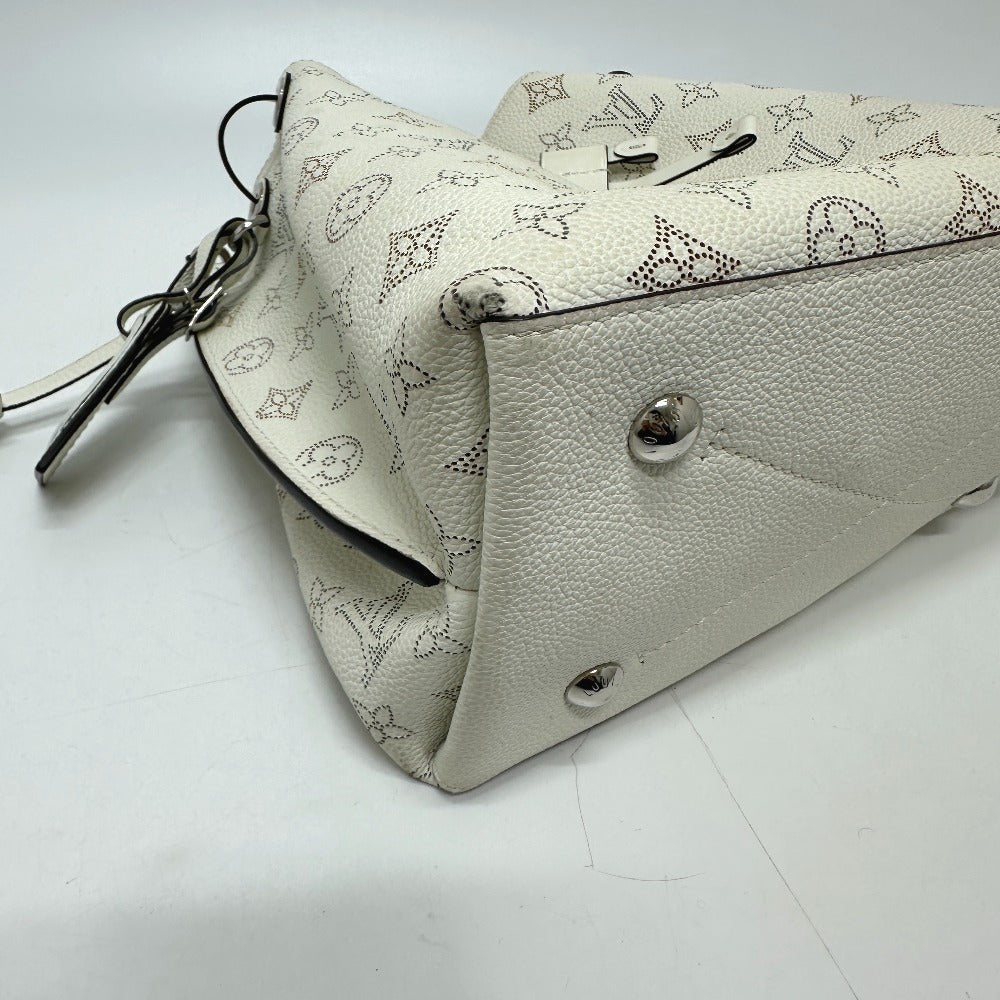 LOUIS VUITTON M58483 モノグラムマヒナ ムリア カバン 2WAYバッグ 斜め掛け ハンドバッグ ショルダーバッグ モノグラムマヒナレザー レディース ブロン ホワイト - brandshop-reference