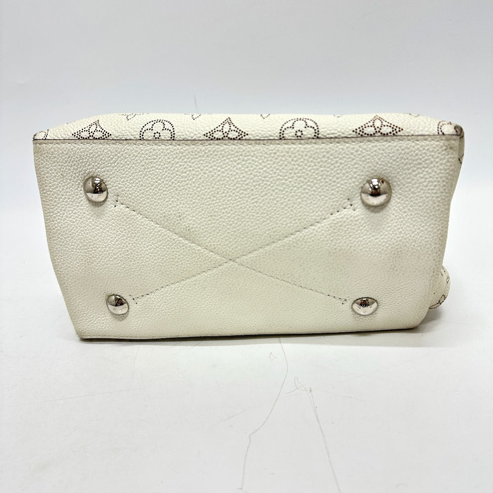 LOUIS VUITTON M58483 モノグラムマヒナ ムリア カバン 2WAYバッグ 斜め掛け ハンドバッグ ショルダーバッグ モノグラムマヒナレザー レディース ブロン ホワイト - brandshop-reference