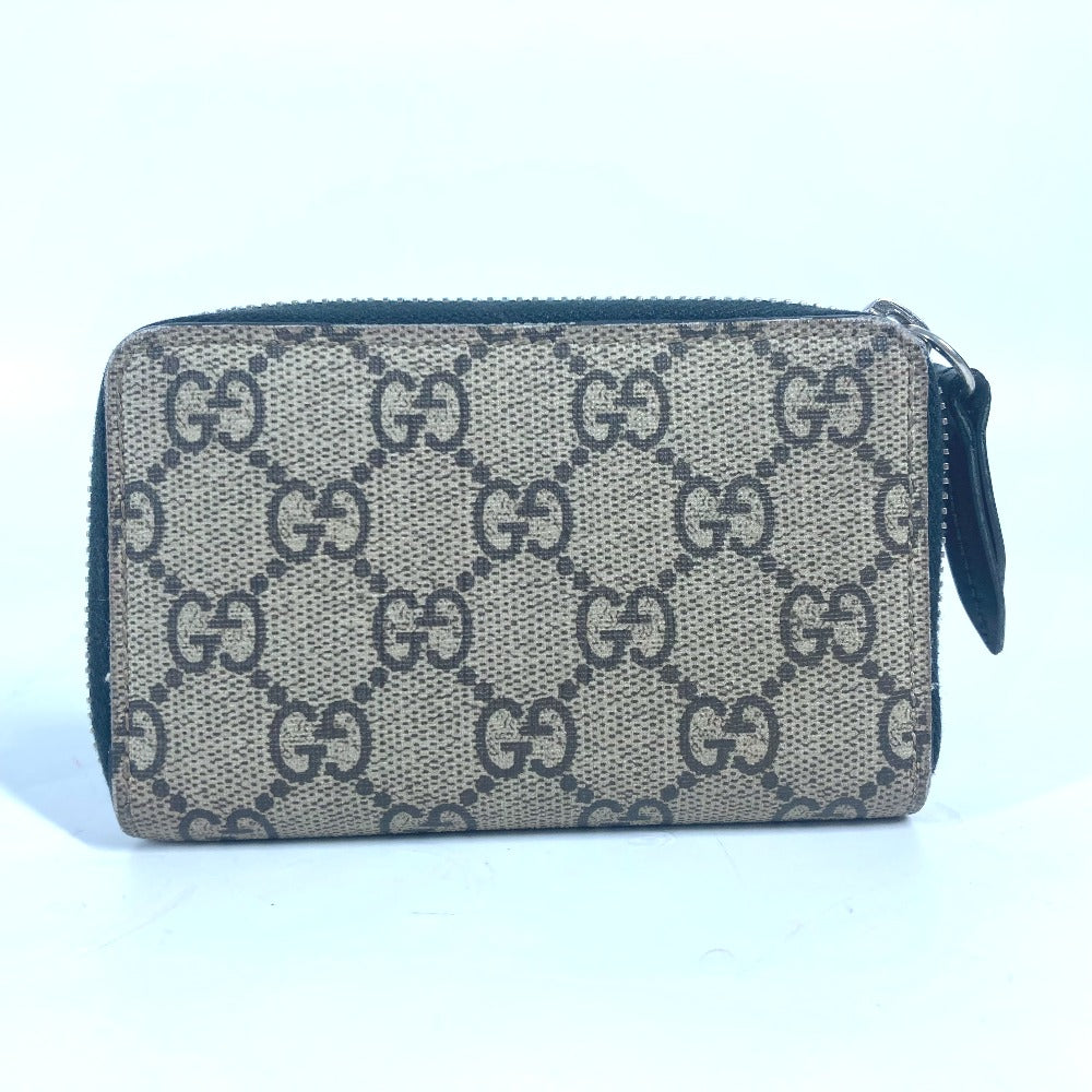 GUCCI 451276 GGスプリーム 虎 タイガー 財布 小銭入れ ラウンドファスナー コインケース GGスプリームキャンバス メンズ