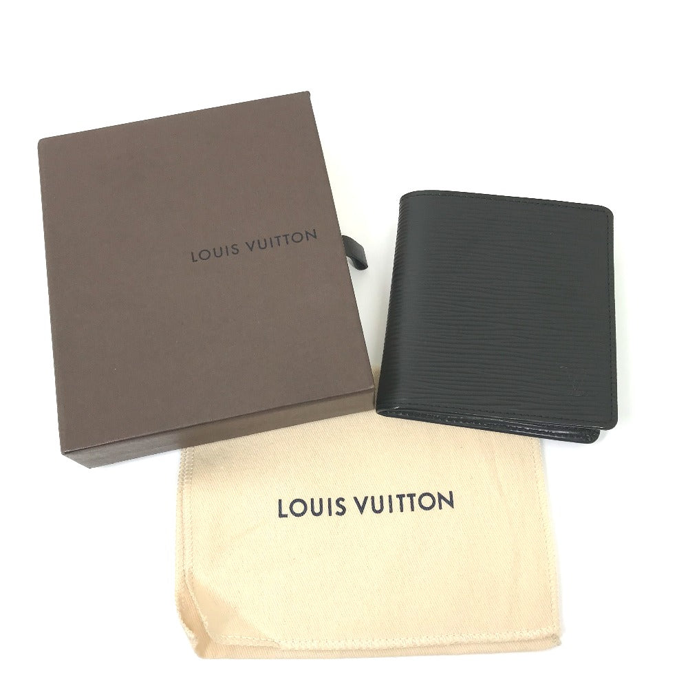 LOUIS VUITTON M63312 エピ ポルト ビエ 6 カルト クレディ 札入れ コンパクトウォレット 2つ折り財布 エピレザー メンズ