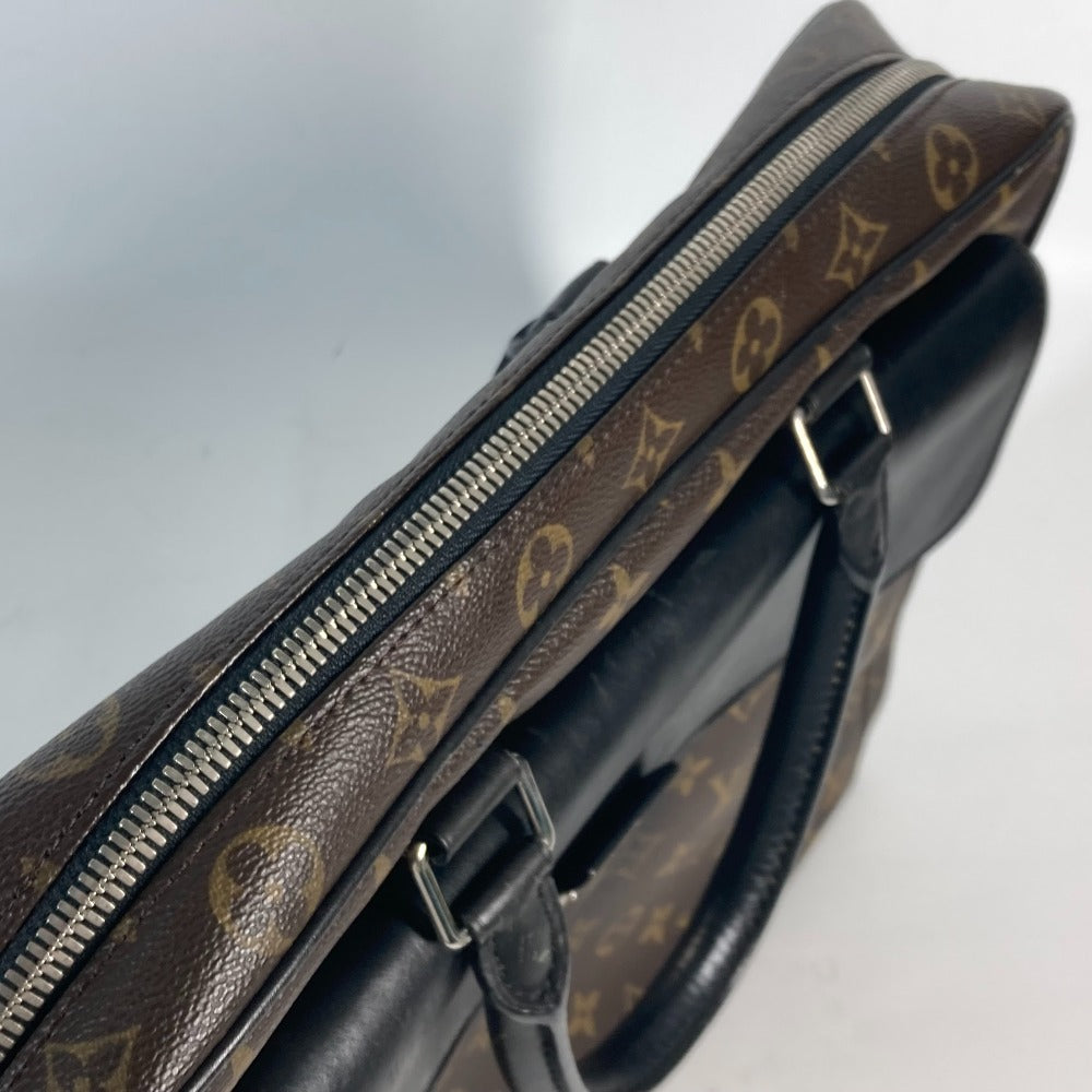 LOUIS VUITTON M56719 モノグラムマカサー ソフトブリーフケース カバン ハンドバッグ 書類バッグ ビジネスバッグ モノグラムキャンバス メンズ