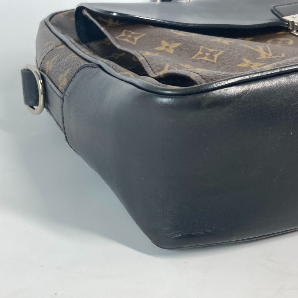 LOUIS VUITTON M56719 モノグラムマカサー ソフトブリーフケース カバン ハンドバッグ 書類バッグ ビジネスバッグ モノグラムキャンバス メンズ