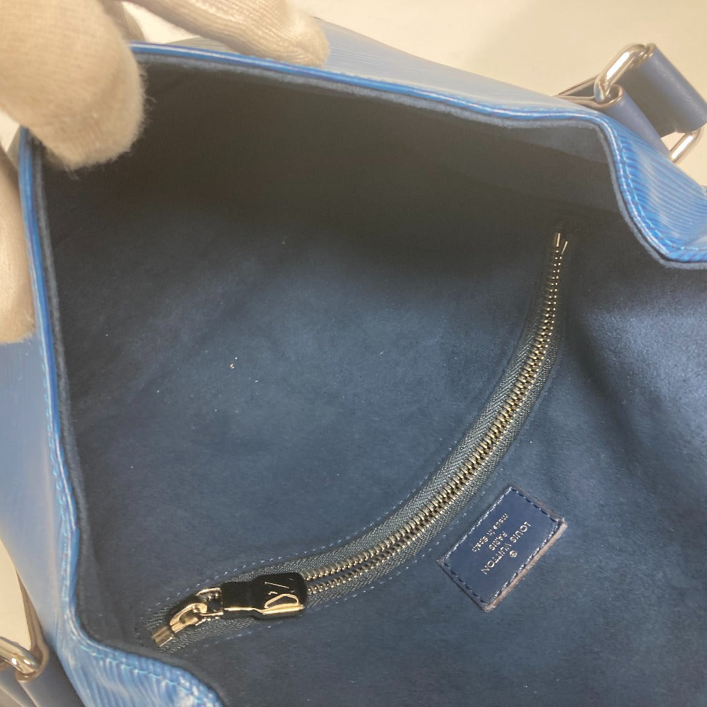 LOUIS VUITTON M53407 エピ ハリントンメッセンジャー 斜め掛け カバン フラップ ショルダーバッグ エピレザー メンズ ブルーアズール ブルー - brandshop-reference