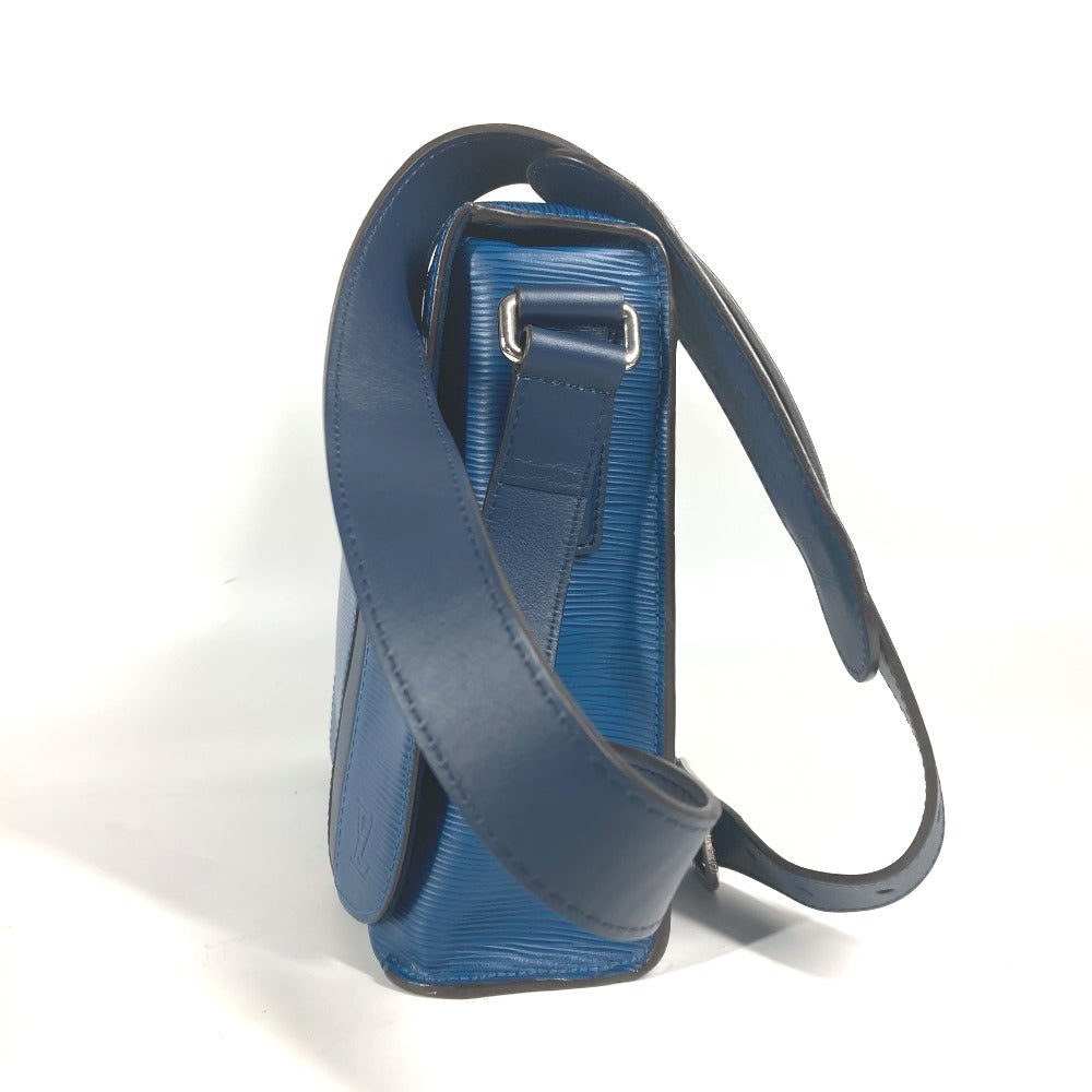 LOUIS VUITTON M53407 エピ ハリントンメッセンジャー 斜め掛け カバン フラップ ショルダーバッグ エピレザー メンズ ブルーアズール ブルー - brandshop-reference