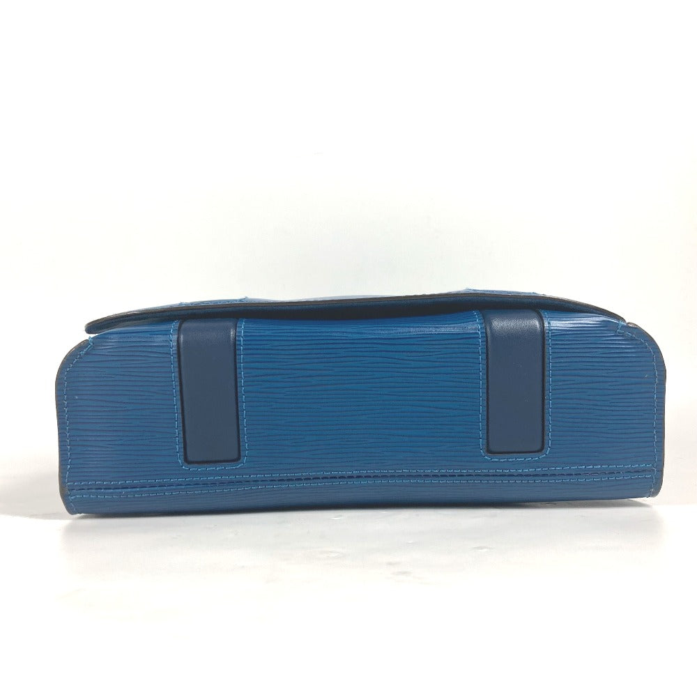 LOUIS VUITTON M53407 エピ ハリントンメッセンジャー 斜め掛け カバン フラップ ショルダーバッグ エピレザー メンズ ブルーアズール ブルー - brandshop-reference