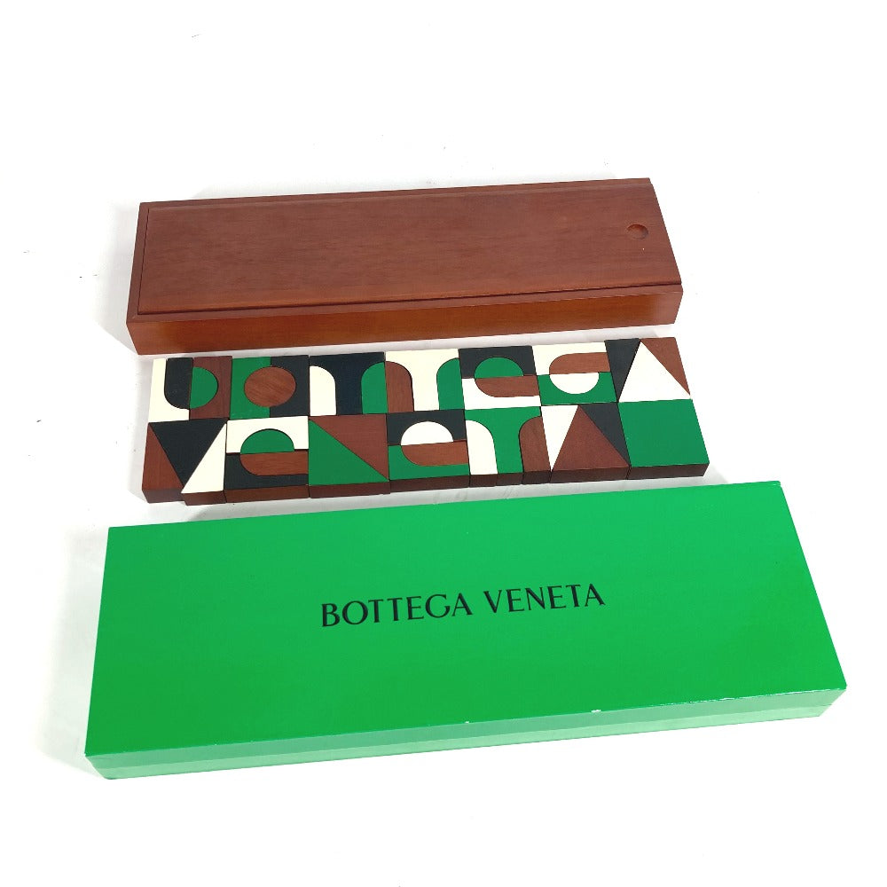 BOTTEGA VENETA ブロック 積木 インテリア puzzle of building blocks 非売品 ノベルティ オブジェ ウッド ユニセックス