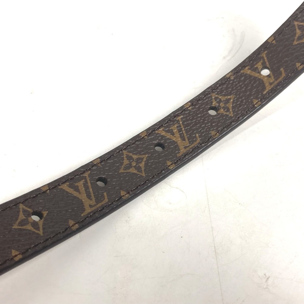 LOUIS VUITTON M8370Y モノグラム ベルト・LV デュオ 18MM リバーシブル アクセサリー 細ベルト ベルト モノグラムキャンバス レディース