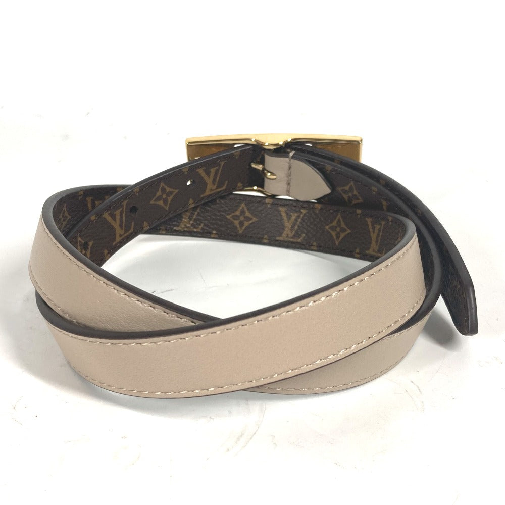 LOUIS VUITTON M8370Y モノグラム ベルト・LV デュオ 18MM リバーシブル アクセサリー 細ベルト ベルト モノグラムキャンバス レディース ブラウン - brandshop-reference