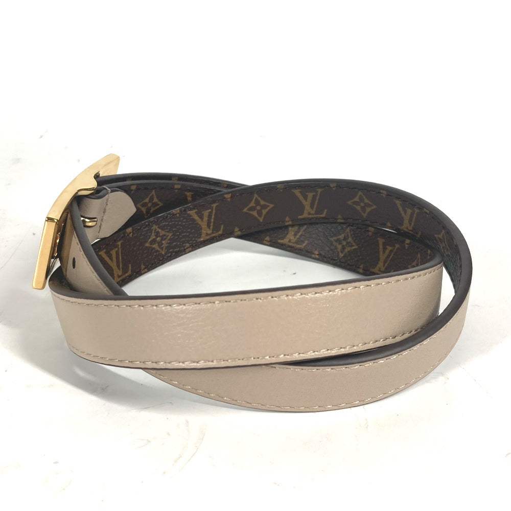 LOUIS VUITTON M8370Y モノグラム ベルト・LV デュオ 18MM リバーシブル アクセサリー 細ベルト ベルト モノグラムキャンバス レディース ブラウン - brandshop-reference