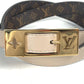 LOUIS VUITTON M8370Y モノグラム ベルト・LV デュオ 18MM リバーシブル アクセサリー 細ベルト ベルト モノグラムキャンバス レディース ブラウン - brandshop-reference