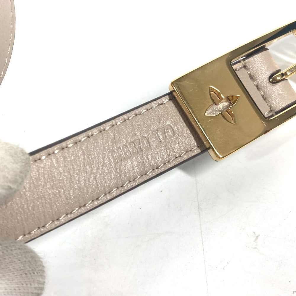 LOUIS VUITTON M8370Y モノグラム ベルト・LV デュオ 18MM リバーシブル アクセサリー 細ベルト ベルト モノグラムキャンバス レディース ブラウン - brandshop-reference