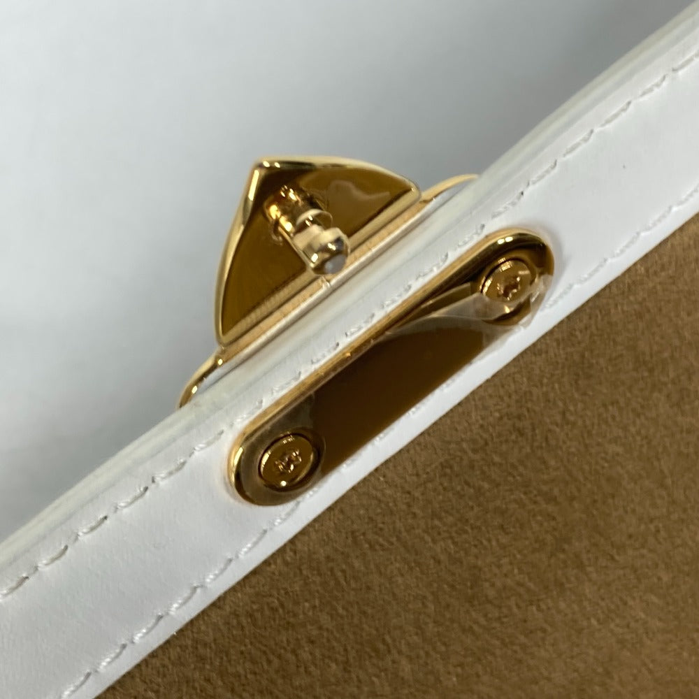 LOUIS VUITTON M81485 モノグラム パピヨン トランク カバン 斜め掛け チェーンバッグ 筒形 3WAY ショルダーバッグ モノグラムキャンバス レディース ブラウン