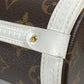 LOUIS VUITTON M81485 モノグラム パピヨン トランク カバン 斜め掛け チェーンバッグ 筒形 3WAY ショルダーバッグ モノグラムキャンバス レディース ブラウン