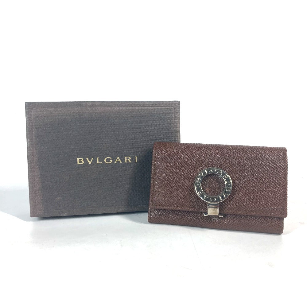 BVLGARI ブルガリブルガリ 6連キーケース 鍵 キーケース レザー ユニセックス