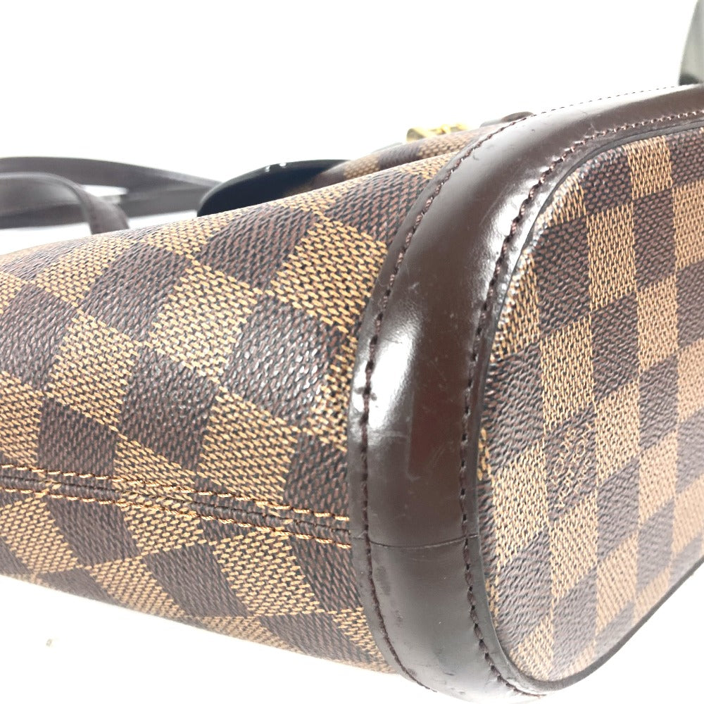 LOUIS VUITTON N51121 ダミエ マノスクPM カバン トートバッグ ショルダーバッグ 肩掛け ハンドバッグ ダミエキャンバス レディース エベヌ ブラウン