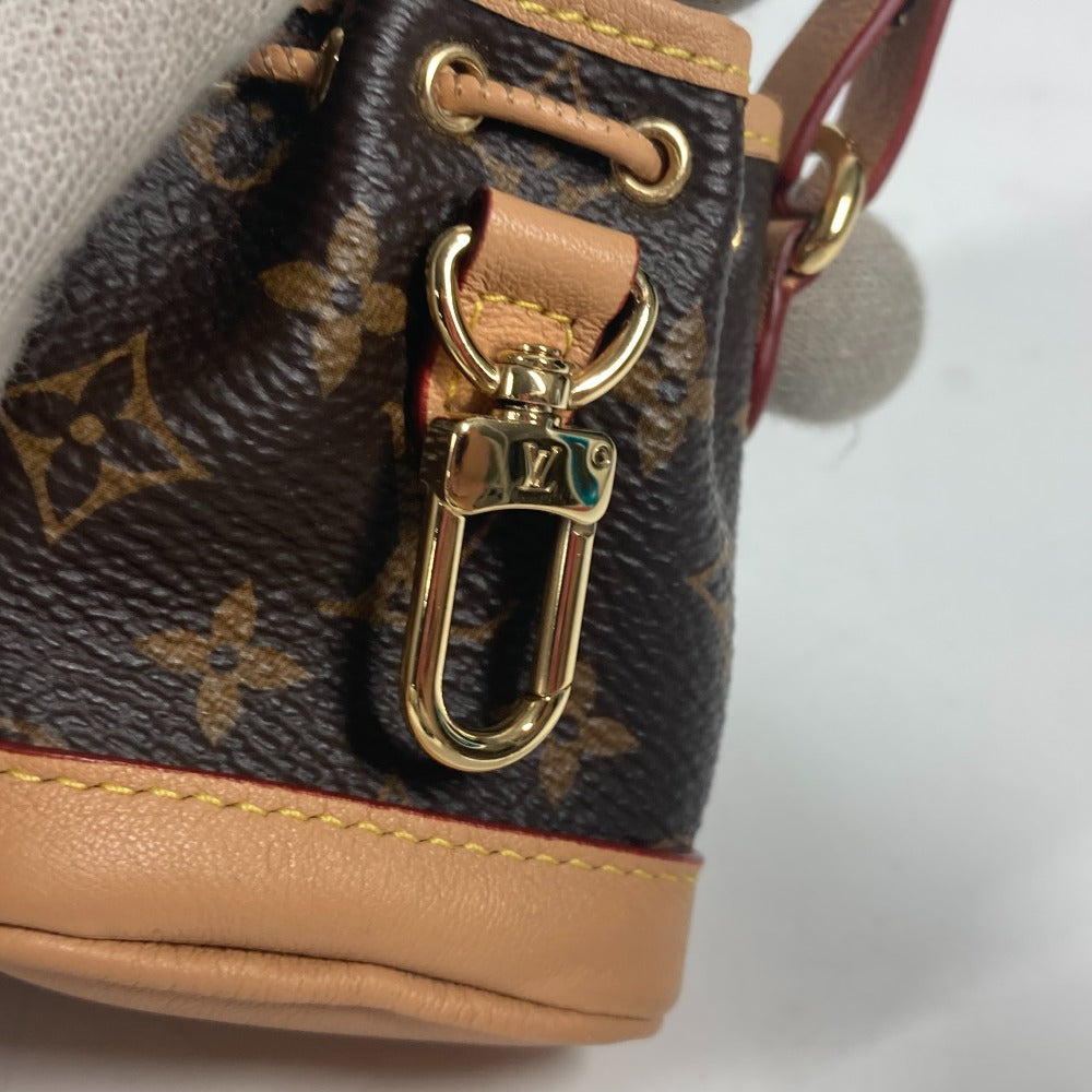 LOUIS VUITTON M00818  モノグラム バッグチャーム・マイクロ ノエ バッグチャーム カバン キーホルダー チャーム モノグラムキャンバス レディース ブラウン