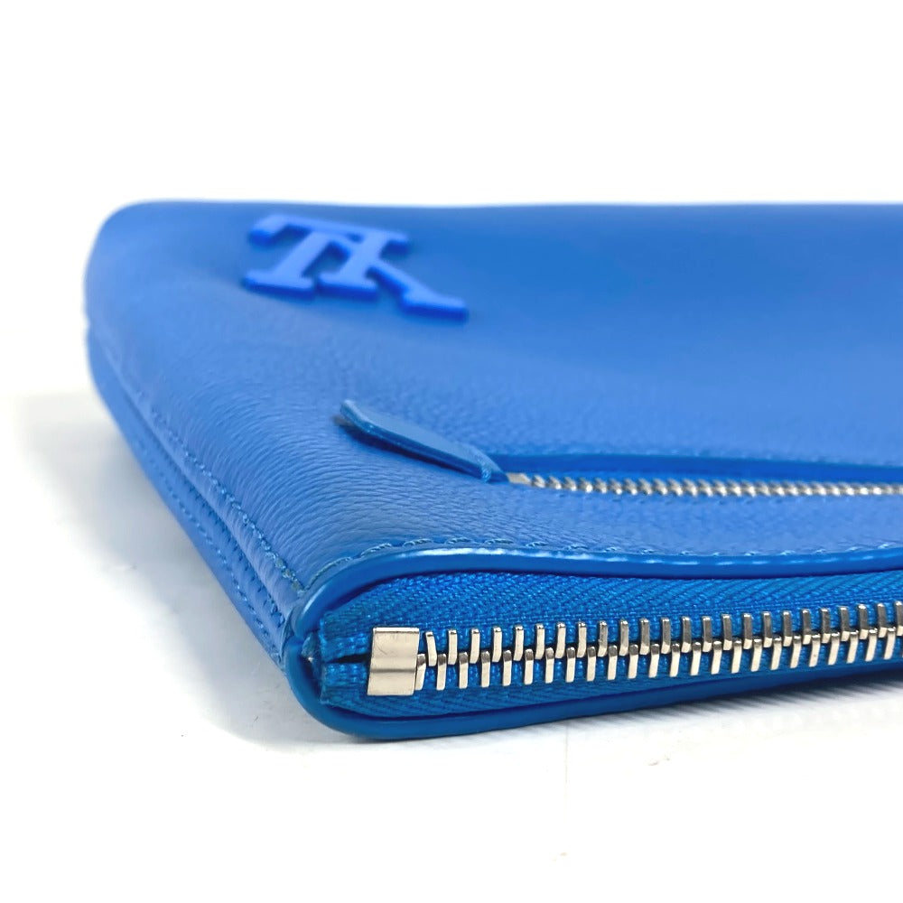 LOUIS VUITTON M82270 アエログラム LVロゴ テイクオフ・ポーチ カバン ストラップ付 クラッチバッグ レザー ユニセックス ブルー - brandshop-reference