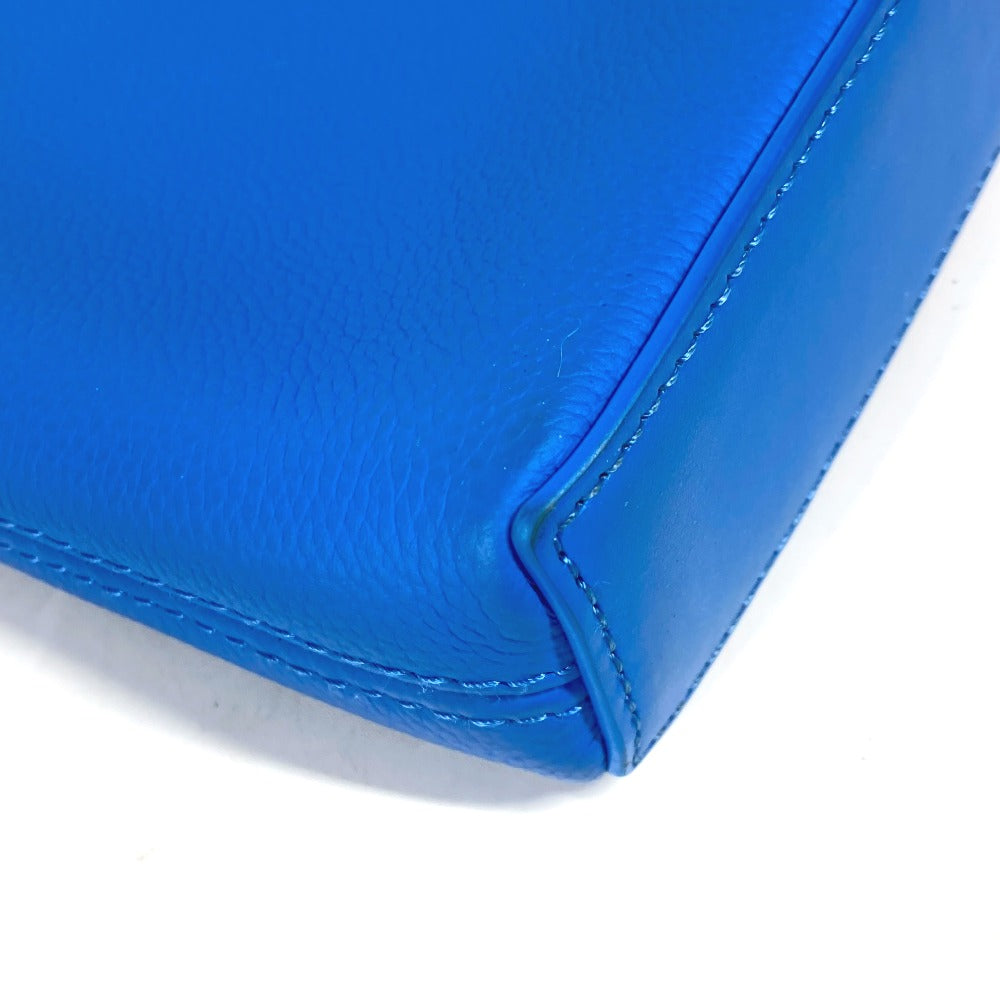 LOUIS VUITTON M82270 アエログラム LVロゴ テイクオフ・ポーチ カバン ストラップ付 クラッチバッグ レザー ユニセックス ブルー - brandshop-reference